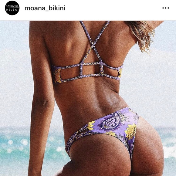 Moana Bikini Stingray Latte(SOLD) - Picture 3 of 5
